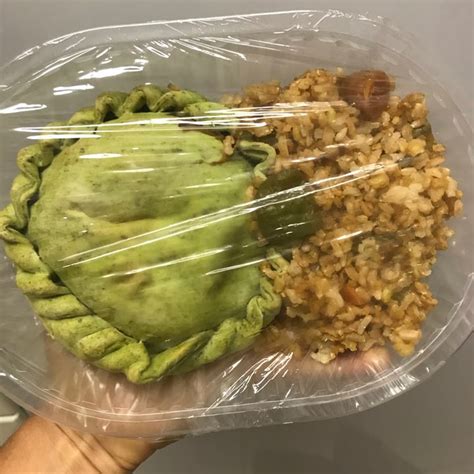 Quetepalta Mini Tarta Del D A Con Arroz Amarillo Y Vegetales Salteados