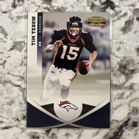 Panini Gridiron Gear Tim Tebow Ebay