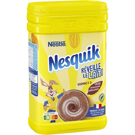 Chocolat En Poudre Nesquik La Boite De Kg Prix Carrefour En