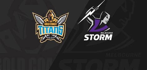 Titans V Storm Round 23 2021 Match Centre