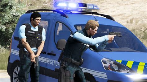 GTA 5 UNE PATROUILLE QUI FINIT MAL AVEC LA GENDARMERIE LSPDFR 961