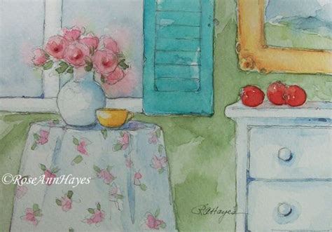 Roseann Hayes Watercolor Paintings Original Watercolors Watercolor