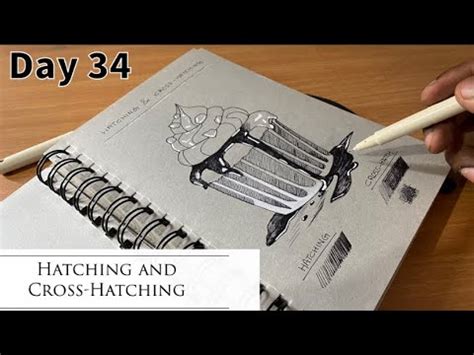 Hatching And Cross Hatching Tutorial For Beginners Day 34 Artist