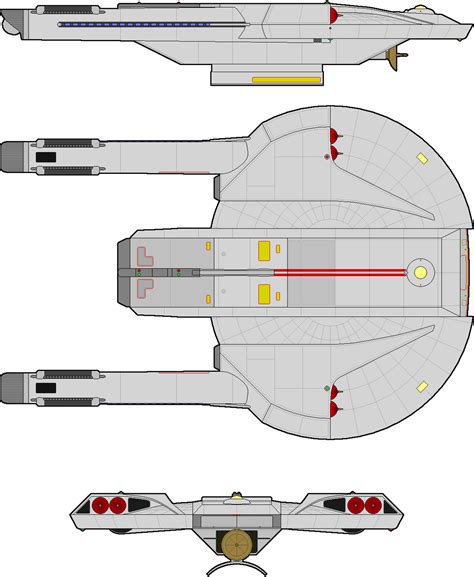 Gregalia Class X Transport Tug Fasa Star Trek Starship Tactical