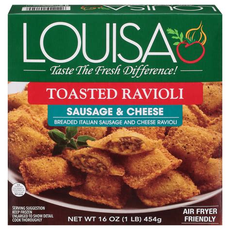 Save On Louisa Toasted Ravioli Sausage Cheese Order Online Delivery