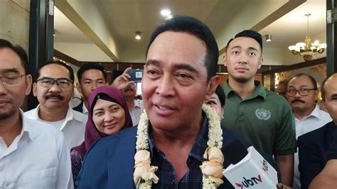 Mantan Panglima TNI Andika Perkasa Siap Jadi Cawapres Ganjar Pranowo