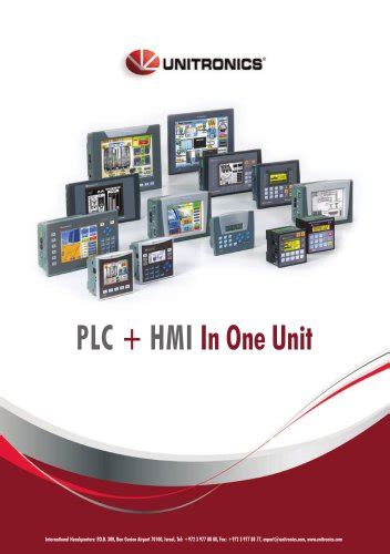 M90m91 Plchmi Catalogue Unitronics Catálogo Pdf Documentación