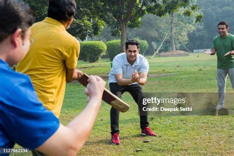 940 Indian Kids Playing Cricket Stock Photos, High-Res Pictures, and ...