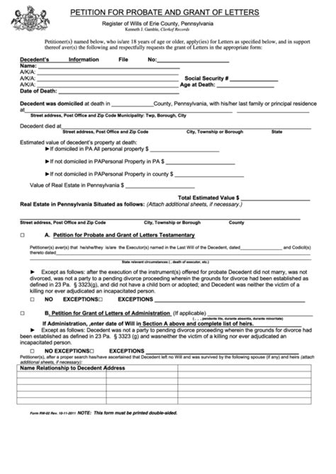 Probate Valuation Letter Template