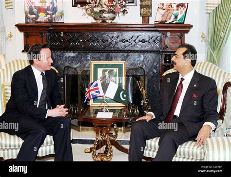 Prime Minister Syed Yousuf Raza Gilani Exchanges Views With His