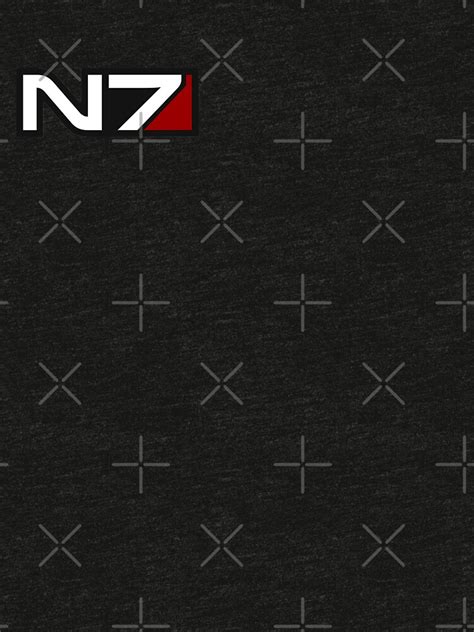 N7 Emblem Mass Effect T Shirt By Keyur44 Redbubble