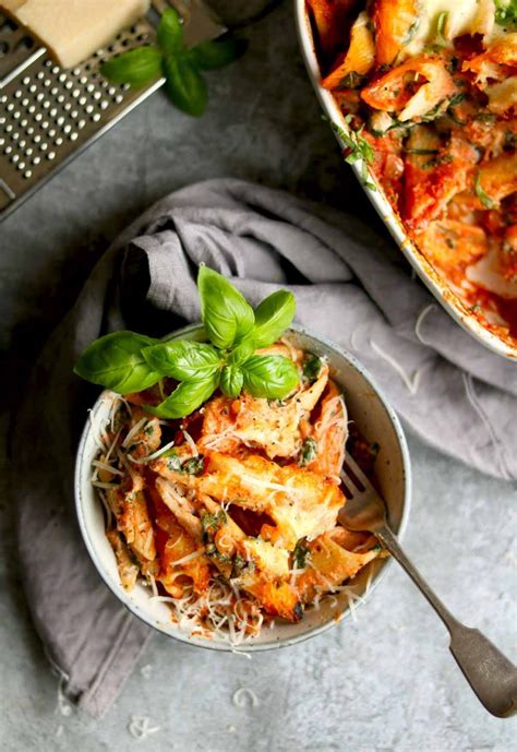 Spinach and Ricotta Pasta Bake - The Last Food Blog