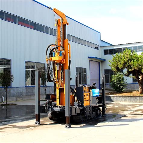 260m Hydraulic Crawler Rotary Blasting Truck Mounted Borehole Water