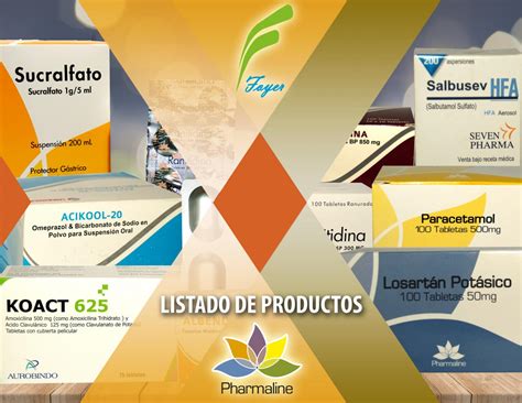 Listado De Productos Pharmaline By FoyerGT Issuu