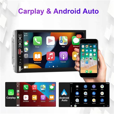 RADIO GPS 2DIN ANDROID AUTO WiFI BT RDS CARPLAY