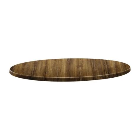 Plateau De Table Rond Topalit Classic Line 70cm Atacama Cherry