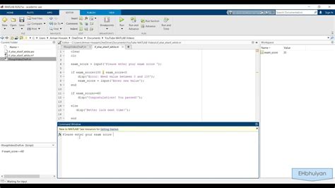 Matlab If Else Elseif Statements While Loops Conditional