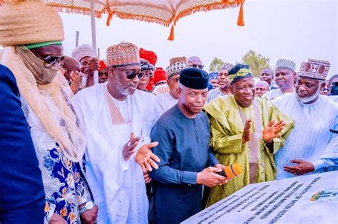 Osinbajo Inaugurates Multi Million Kano Irrigation Scheme The Nation