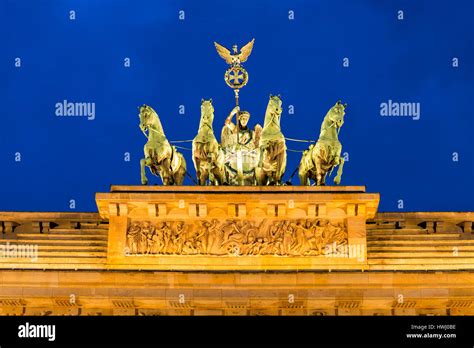 Brandenburg Gate In Berlin Stock Photo Alamy