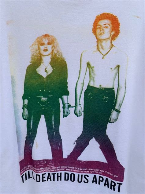 Sid Vicious Nancy Sex Pistol Punk Hardcore Rock Band Tshirt Men S