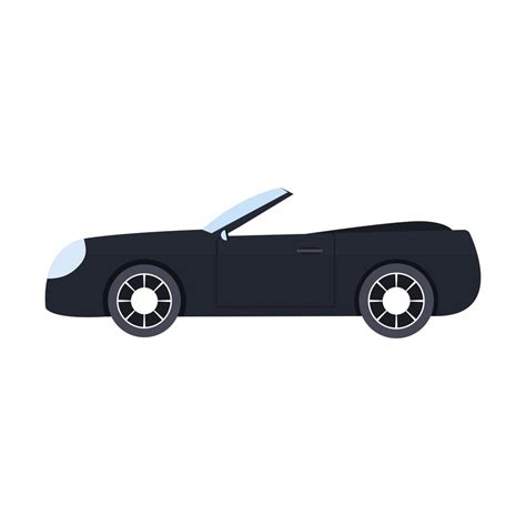 black car on a white background 2748550 Vector Art at Vecteezy