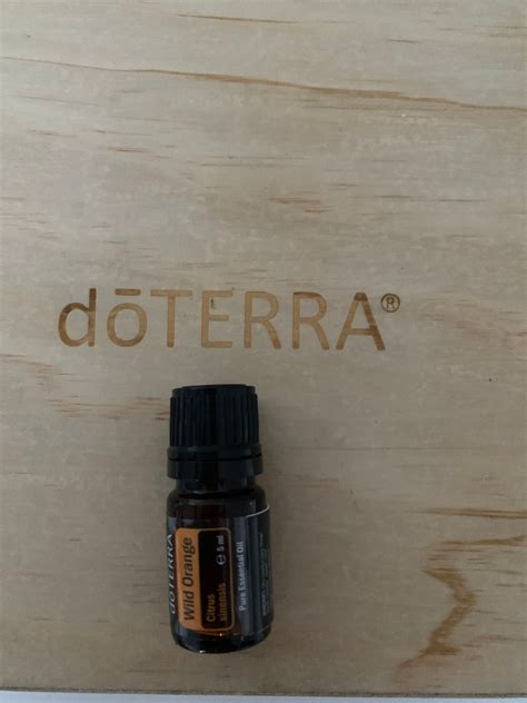 Dōterra Wild Orange 5ml Essential Oil Etsy