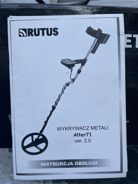 Wykrywacz Metali Rutus Alter71 Plus Dodatki Otwock OLX Pl