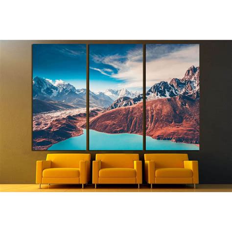 Himalayas. View from Gokyo Ri. Nepal №3182 Ready to Hang Canvas Print ...