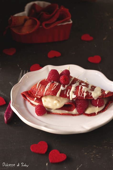 Crepes Rosse Ai Lamponi