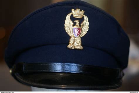 Casques And Coiffures Italia Berretto Da Collezione Polizia Italiana