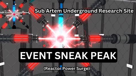 SAURS Sneak Peak Event Reactor Power Surge YouTube