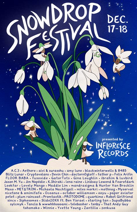 Snowdrop Festival 2022 – Infloresce Records