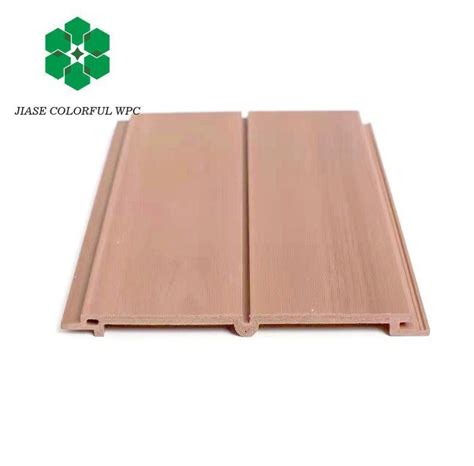 High Quality Outdoor Waterproof Four Square Hole Wpc Wood Plastic Panel