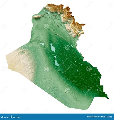 Carta Di Soccorso Per L Iraq Illustrazione Di Stock Illustrazione Di