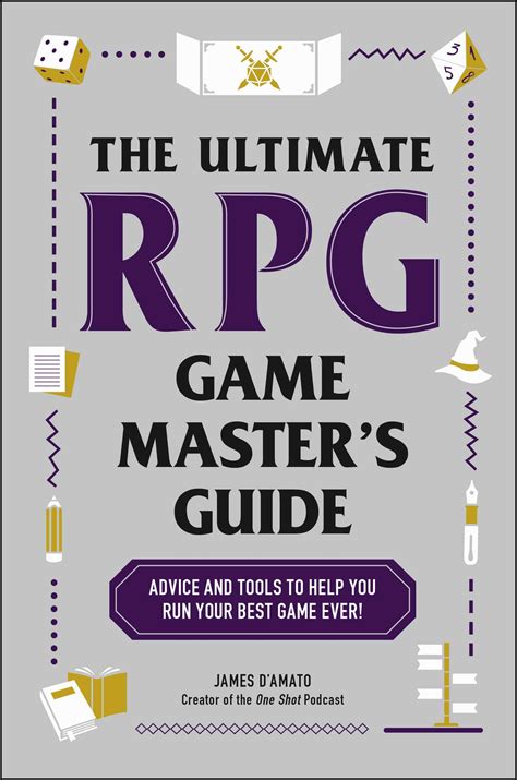 The Ultimate Rpg Game Masters Guide Book By James Damato Official