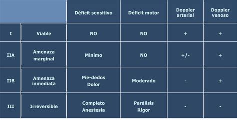 Classificação De Rutherford Para Oclusão Arterial Aguda Braincp