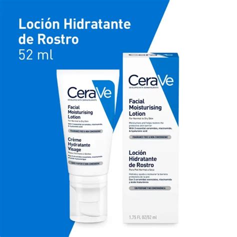 CeraVe Loción Hidratante de Rostro PM Beautycalia Tienda de belleza