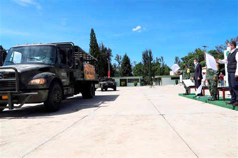 16 Dan Ejército Mexicano Y Gobierno De Oaxaca Banderazo De Salida A