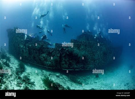 Ship Wreck Diver Maldives Fotos Und Bildmaterial In Hoher Aufl Sung