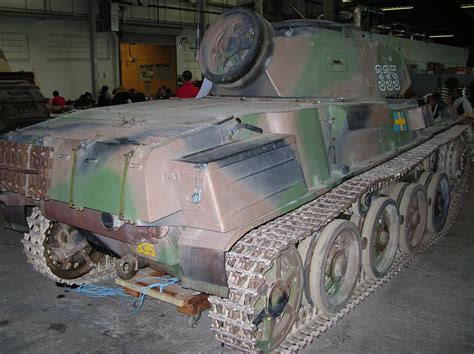 Bovington Tank Museum Wwii Sweden Light Tank Stridsvagn Strv