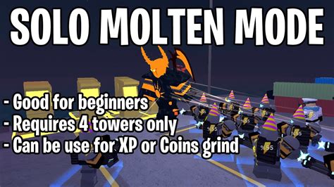 Beginner Solo Molten Strategy TDS YouTube