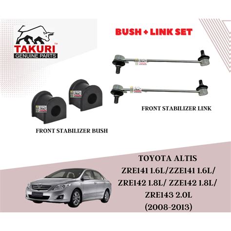 DIRECT FACTORY TOYOTA WISH ALTIS 2000 2019 FRONT STABILIZER BAR BUSH