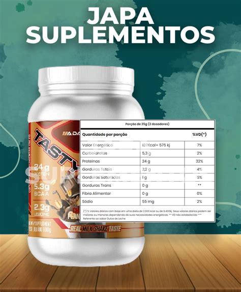 Tasty Whey 3w Gourmet 900g Adaptogen Japa Suplementos