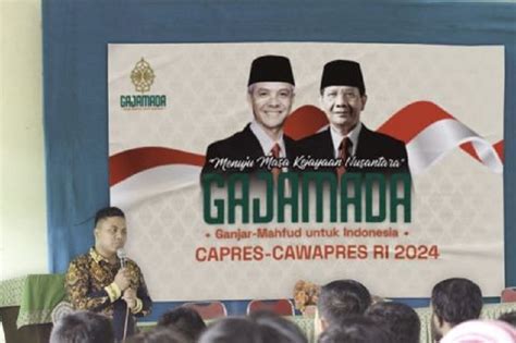 Optimistis Menang Satu Putaran Relawan Gajamada Ganjar Mahfud Tanpa