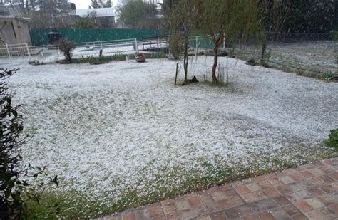 Video Sorpresiva Nevada En Las Altas Cumbres Y Granizo En San Antonio