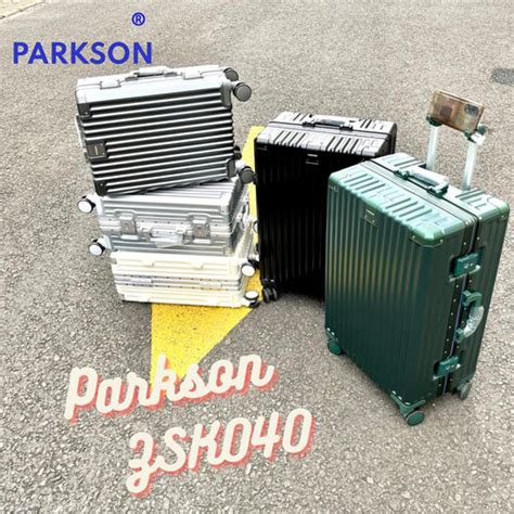 Jual Koper Original Parkson Zsk Cabin Size Polycarbonate Tsa Lock