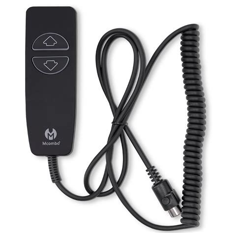 Mcombo Lift Chair Remote Controller Replacement Part With 2 Button 5 Pin Connection Black — 🛍️