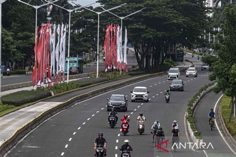 Hari Bebas Kendaraan Bermotor Di Jakarta Ditiadakan Saat Imlek ANTARA