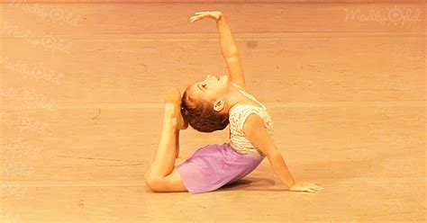 4 Year Old Girl Stuns With Jaw Dropping Dance Routine