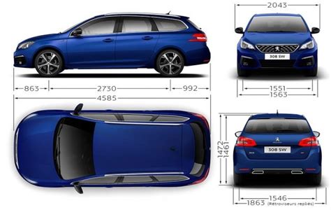 Peugeot Sw Gt Dimensions Ext Rieures Et Int Rieures Forum